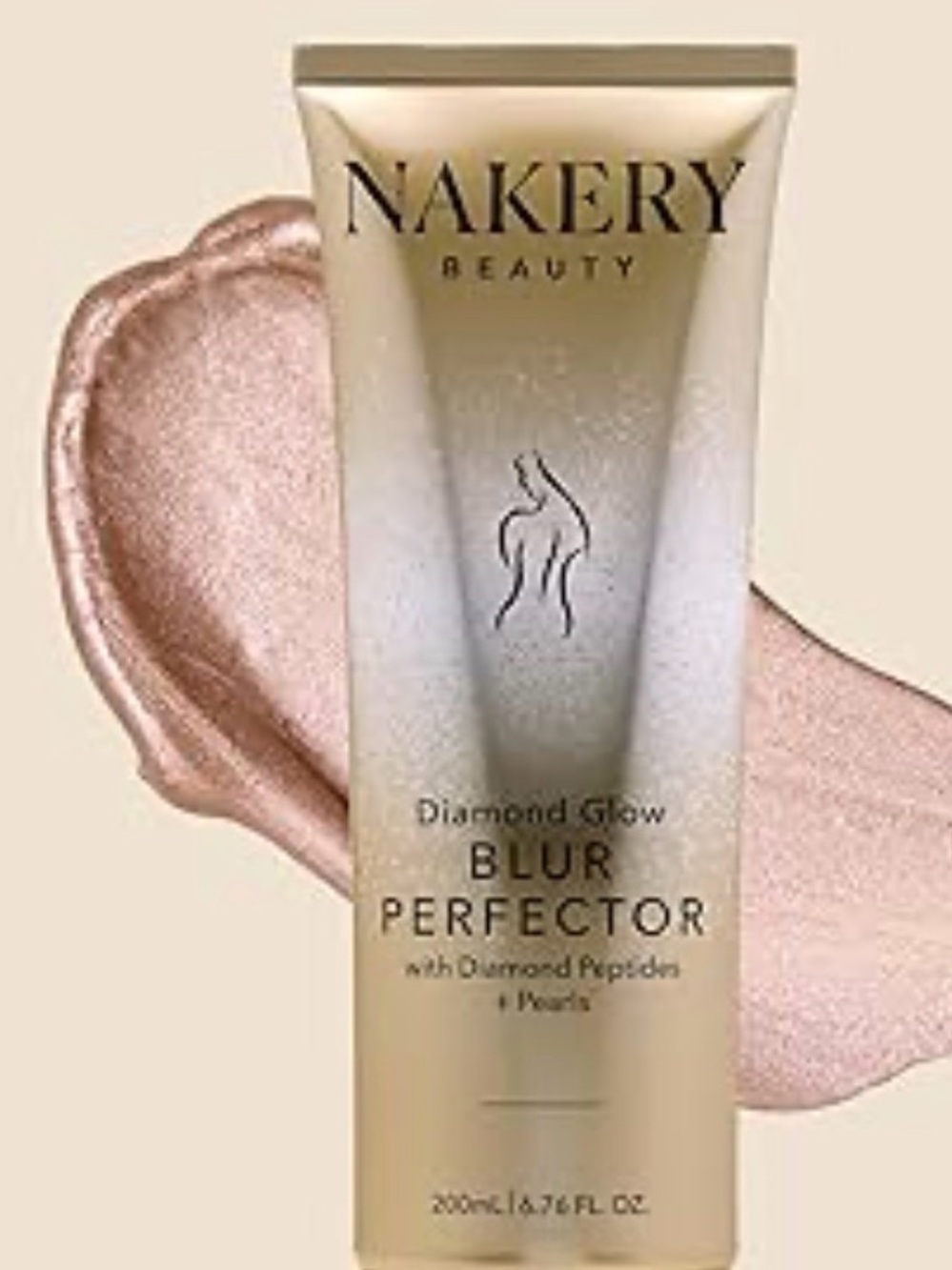 Nakery Diamond Glow Blur 200ml  use for your arms, legs and chest to blur ⭐️